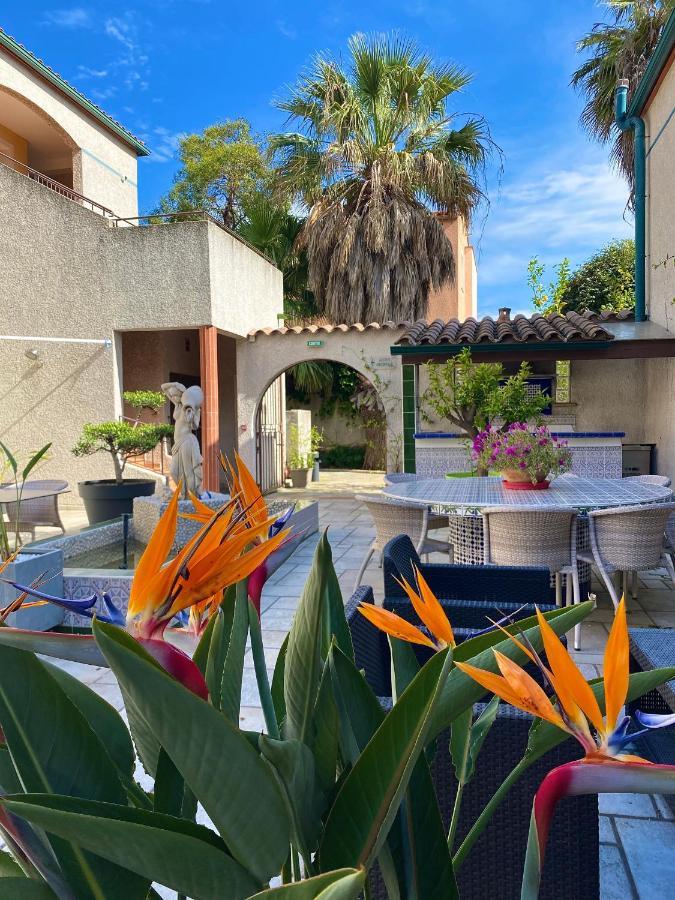 Logis Hotel Les II Mas - Perpignan Sud Cabestany Exterior photo